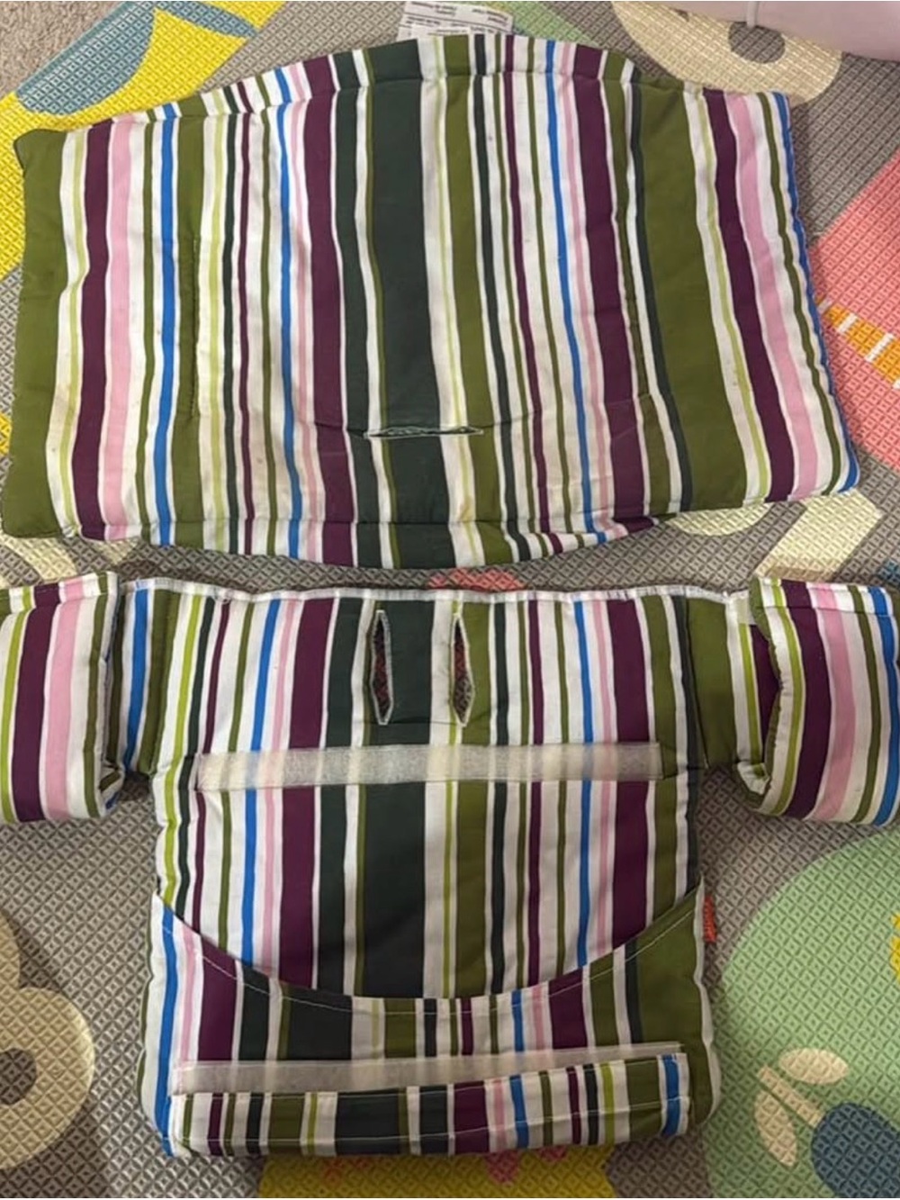 Stokke Tripp Trapp Striped Multicolor Baby Seat cover